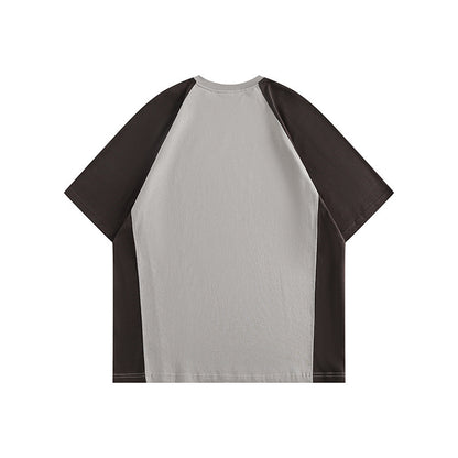 アルファベット配色切り替えTシャツ