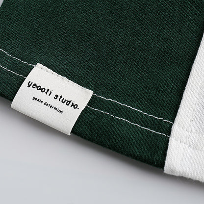 アルファベット配色切り替えTシャツ