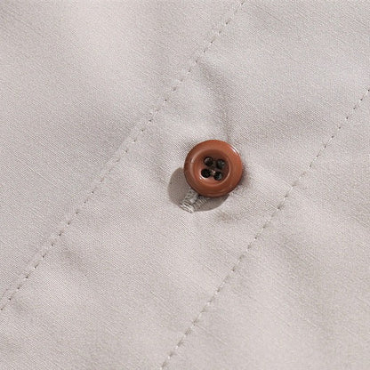 切り替えカジュアルゆったりとしたシャツ