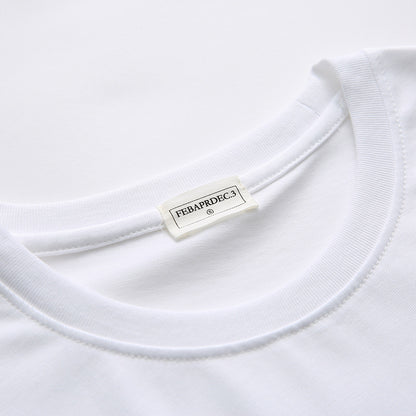 ポケット付き配色半袖Tシャツ
