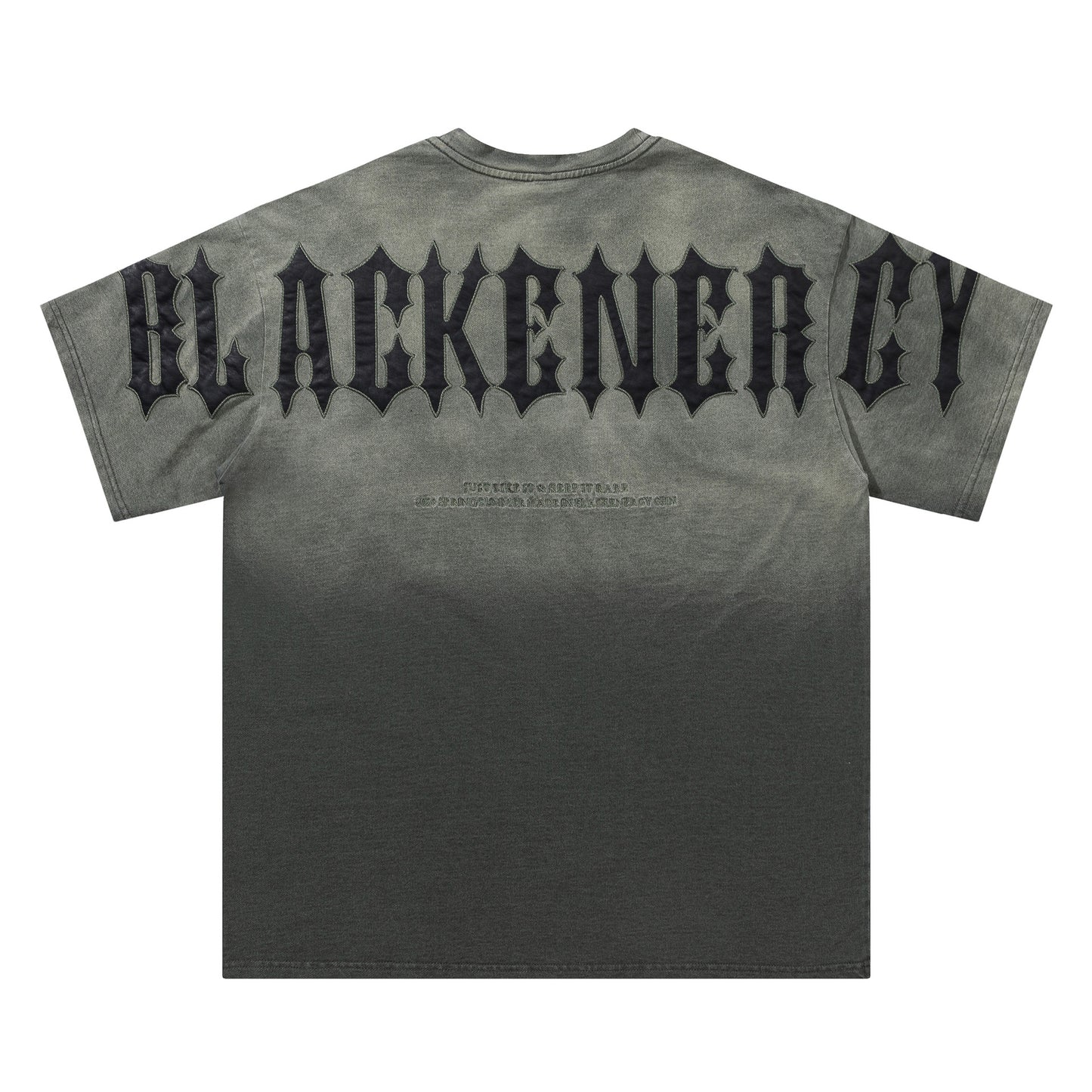 グラデーションアルファベット半袖Tシャツ