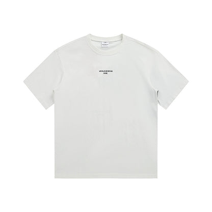 カートゥーンプリントストリート半袖Tシャツ