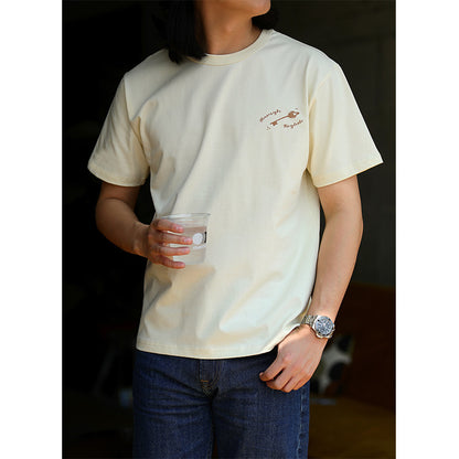 ヘビーウェイト　ピンナップ・ガール3色プリントコットンTee　